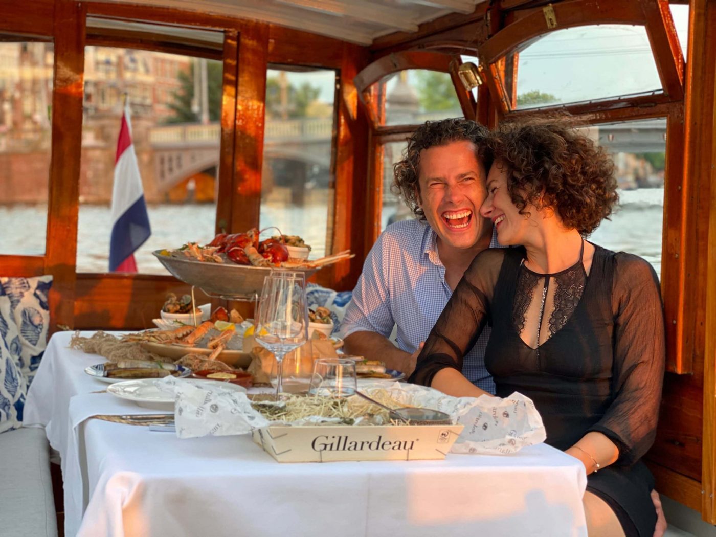 Dinner Cruise Amsterdam Prive Rondvaart met eten en diner