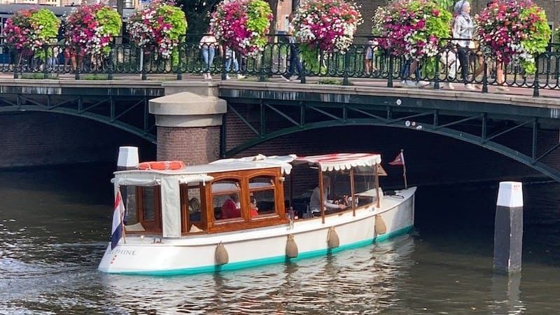 Salonboot 12 personen huren Amsterdam