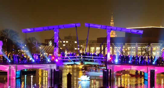 Amsterdam Light Festival buffet cruise