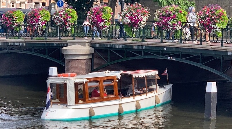 Boot huwelijksaanzoek Amsterdam